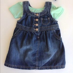 ON denim jumper dress